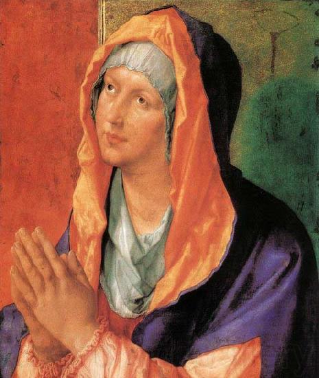 Albrecht Durer The Virgin Mary in Prayer